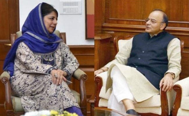 Article 370 : जेटली पर महबूबा का पलटवार, …तो भारत से टूट जाएगा जम्मू कश्मीर का रिश्ता