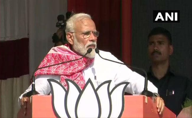 #VoteForIndia असम के चुनावी रैली में बोले पीएम मोदी विदेशियों का नाम एनआरसी में नहीं होगा, लेकिन किसी भारतीय का छूटेगा नहीं