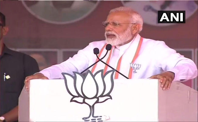 थेनी की रैली में पीएम मोदी ने कसा कांग्रेस पर तंज, कहा- एमपी सरकार बन गयी है एटीएम मशीन