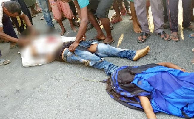 जहानाबाद के विधायक के ड्राइवर और उसकी पत्नी की सड़क हादसे में मौत, आक्रोशित लोगों ने जाम की सड़क