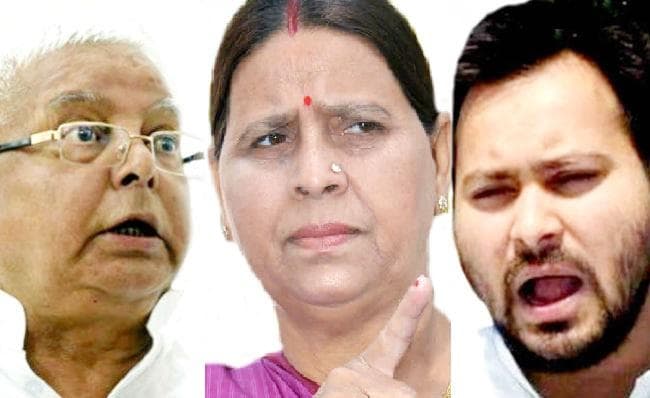 लालू और RJD ने विपक्ष पर बोला हमला, राबड़ी ने लालू को बताया समाजसेवी, कहा…
