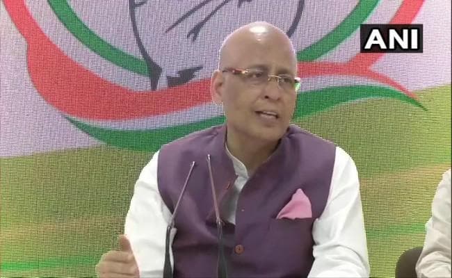कांग्रेस का आरोप ईवीएम भाजपा के लिए बन गयी है ””इलेक्ट्रॉनिक विक्ट्री मशीन””