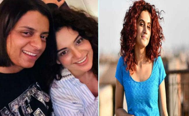 कंगना की बहन रंगोली ने तापसी पन्नू को सस्ता कॉपी कह दिया