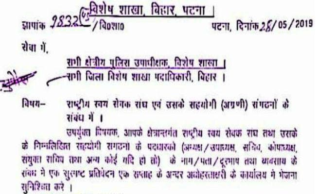 RSS समेत 19 हिंदू संगठनों के पदाधिकारियों का ब्योरा मांगे जाने पर सियासी भूचाल, बीजेपी ने जताया विरोध, विपक्ष बोला…
