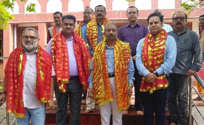 मां भद्रकाली मंदिर के विकास के लिए मास्टर प्लान की समीक्षा करने पहुंचे केंद्रीय सचिव अमित खरे