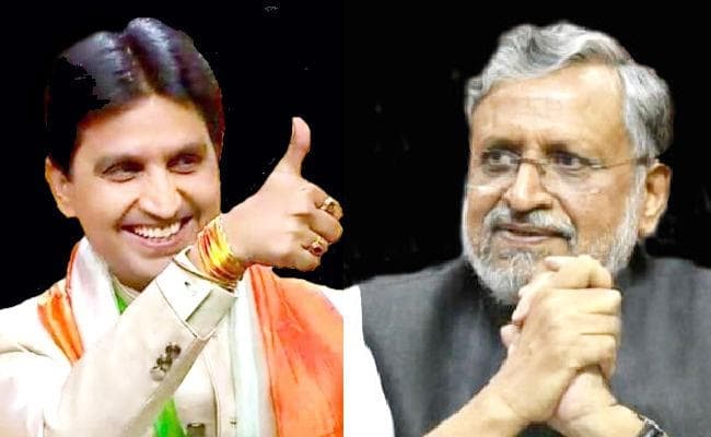 बिहार के डिप्टी सीएम सुशील मोदी ने कहा- ”सावन-भादो में रहती है मंदी”, कुमार विश्वास ने ऐसे ली चुटकी