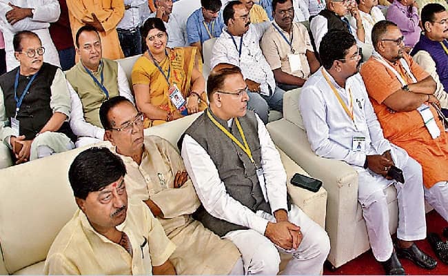 ….जब समर्थकों संग रामटहल चौधरी भी पहुंचे, प्रधानमंत्री को सुना