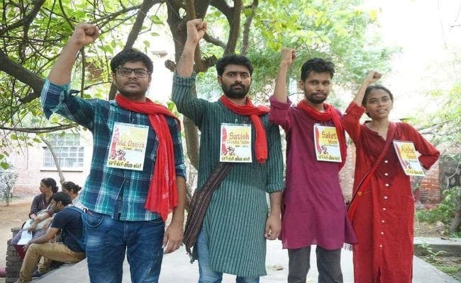 JNU छात्रसंघ चुनाव: चारों सीटों पर फिर लहराया लेफ्ट का परचम, आइशी घोष बनीं अध्यक्ष