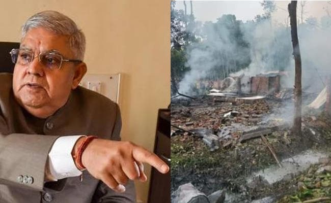 बंगाल के राज्यपाल ने की पटाखा फैक्ट्री में विस्फोट की जांच की मांग