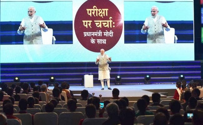 PM मोदी के ”परीक्षा पे चर्चा” कार्यक्रम के लिए आये ढाई लाख छात्रों के आवदेन