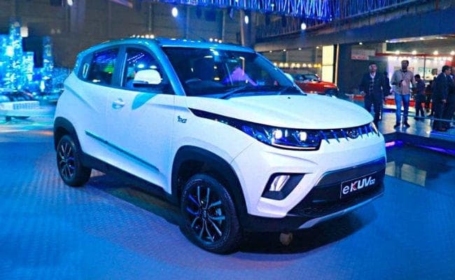 Auto Expo 2020: Mahindra ने पेश की सबसे स्ती इलेक्ट्रिक कार eKUV100