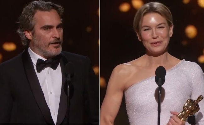 Oscars 2020 : ‘पैरासाइट” का बोलबाला, फीनिक्स और जेल्वेगर को सर्वश्रेष्ठ अभिनेता-अभिनेत्री