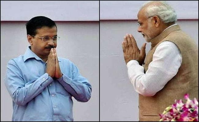 अरविंद केजरीवाल ने शपथ ग्रहण समारोह के लिए प्रधानमंत्री को न्यौता भेजा