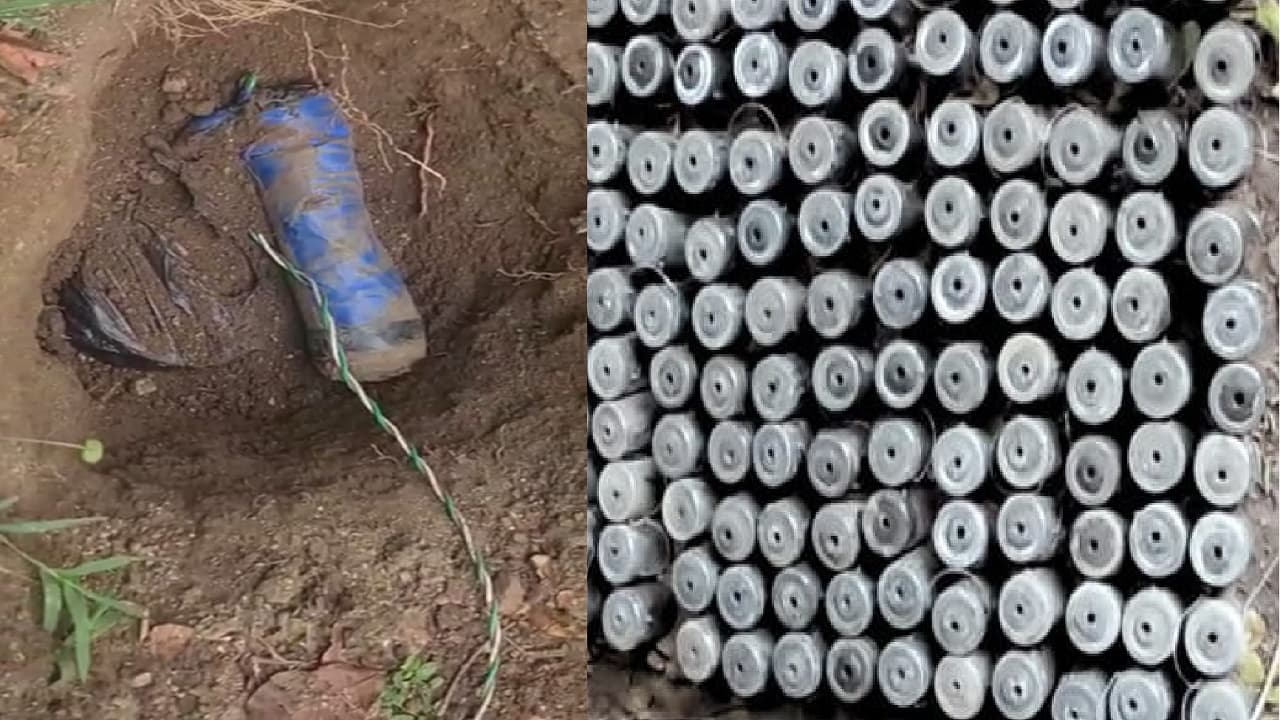 औरंगाबाद में सुरक्षाबलों पर हमले की तैयारी में थे नक्सली, छापेमारी में कई विस्फोटक सामग्री बरामद