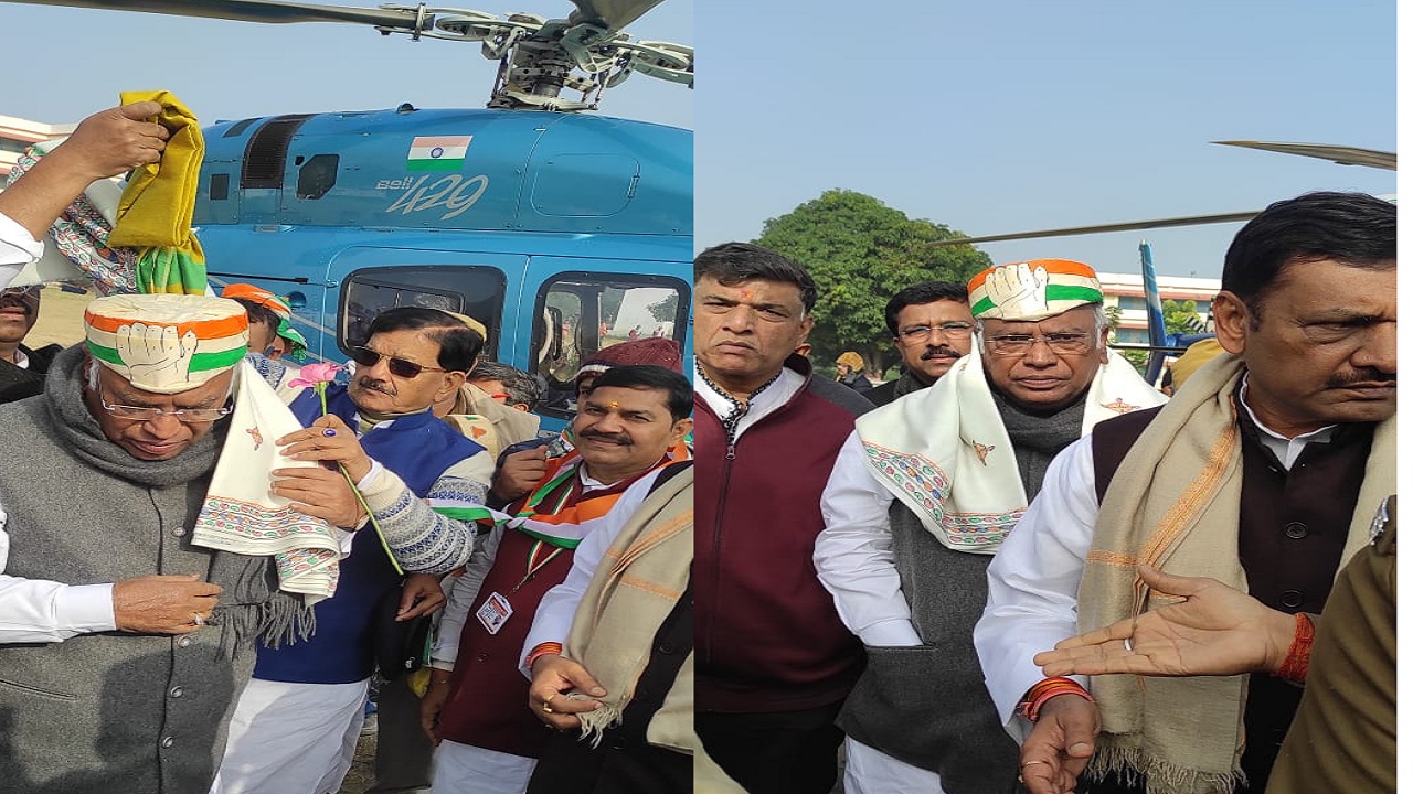 Bharat Jodo Yatra: कांग्रेस अध्यक्ष पहुंचे बांका, भारत जोड़ों यात्रा का करेंगे शुभारंभ, देखें तस्वीरें