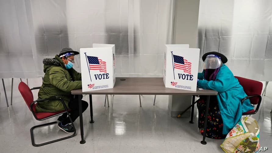US Election Results 2020 : …तो क्या सच में चुनाव हार जायेंगे ट्रंप, जीत में महज छह कदम दूर है बिडेन, ट्रंप-214, बि़ेन 264