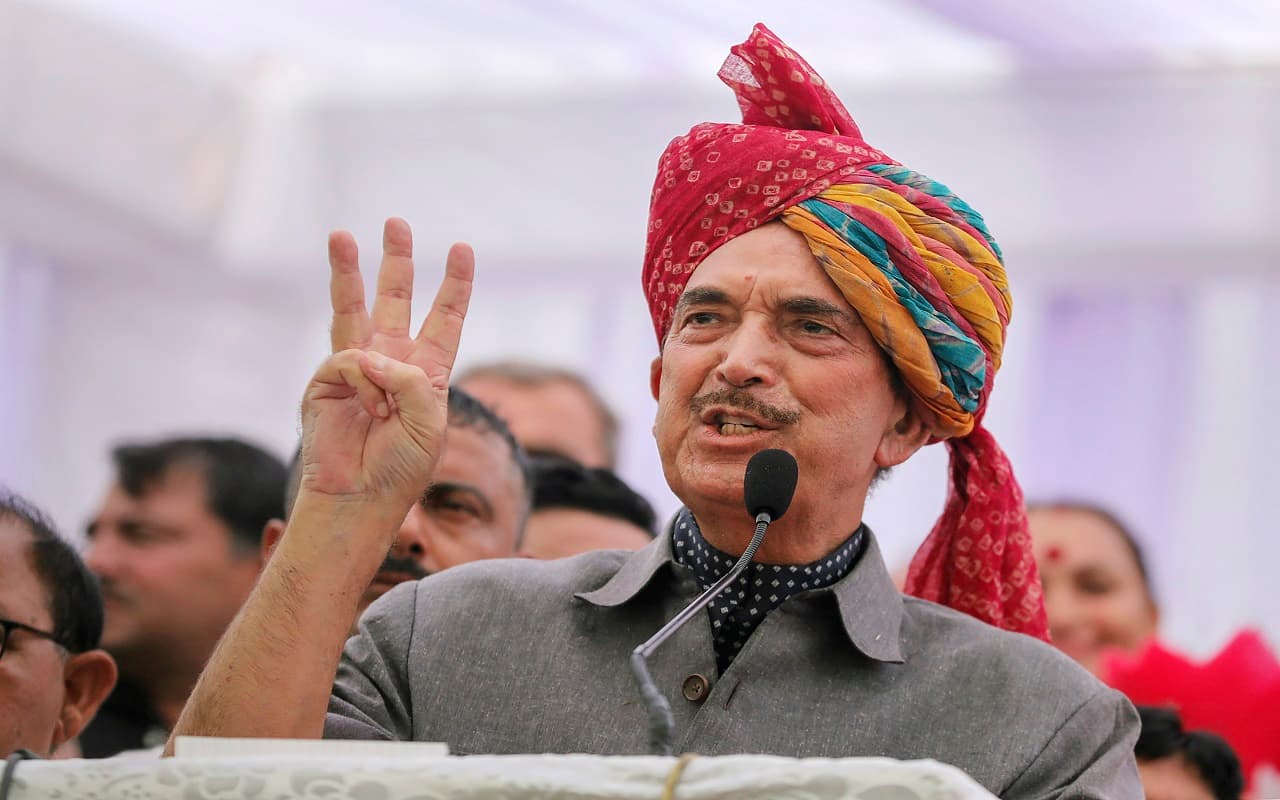 गुलाम नबी आजाद ने बताया कैसे होगी उनकी नयी पार्टी और एजेंडा, कहा- कांग्रेस को दिया अपना खून
