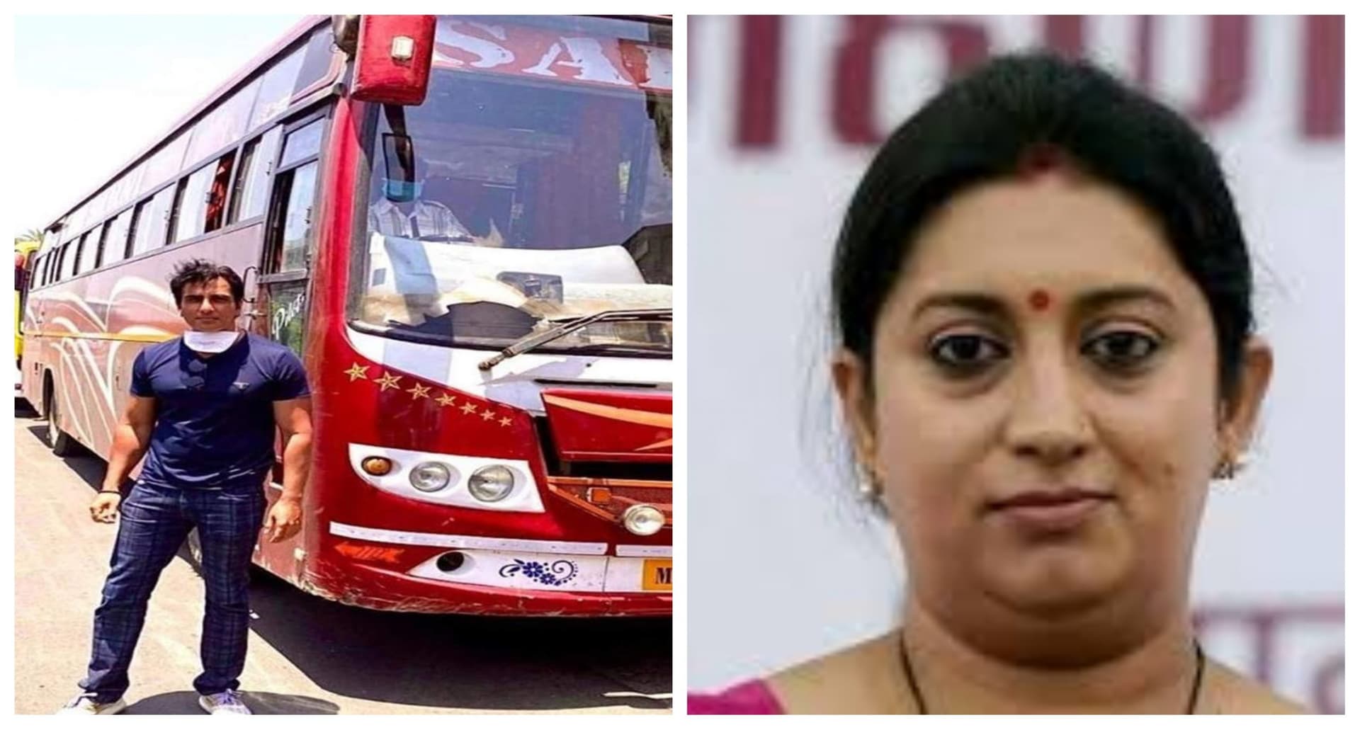 प्रवासी मजदूरों के ‘मसीहा’ बने सोनू सूद, स्मृति ईरानी ने की तारीफ, ट्वीट कर कही ये बात