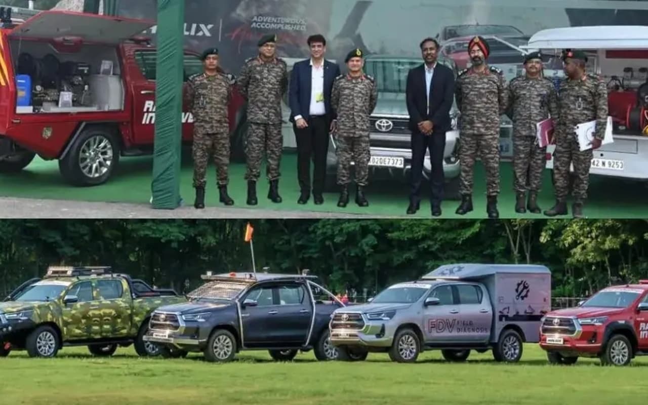 Toyota Hilux: भारतीय सेना के बेड़े में शामिल हुआ टोयोटा हिलक्स का कस्टम वर्जन, जानें कीमत और खूबियां