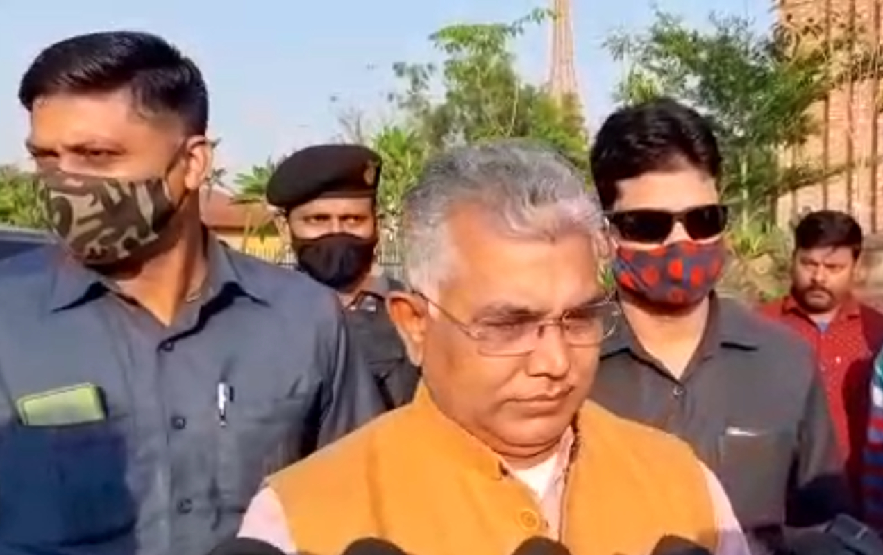 अभिषेक बनर्जी पर दिलीप घोष का पलटवार, बोले, अभी आपने गुंडागर्दी देखी कहां है…