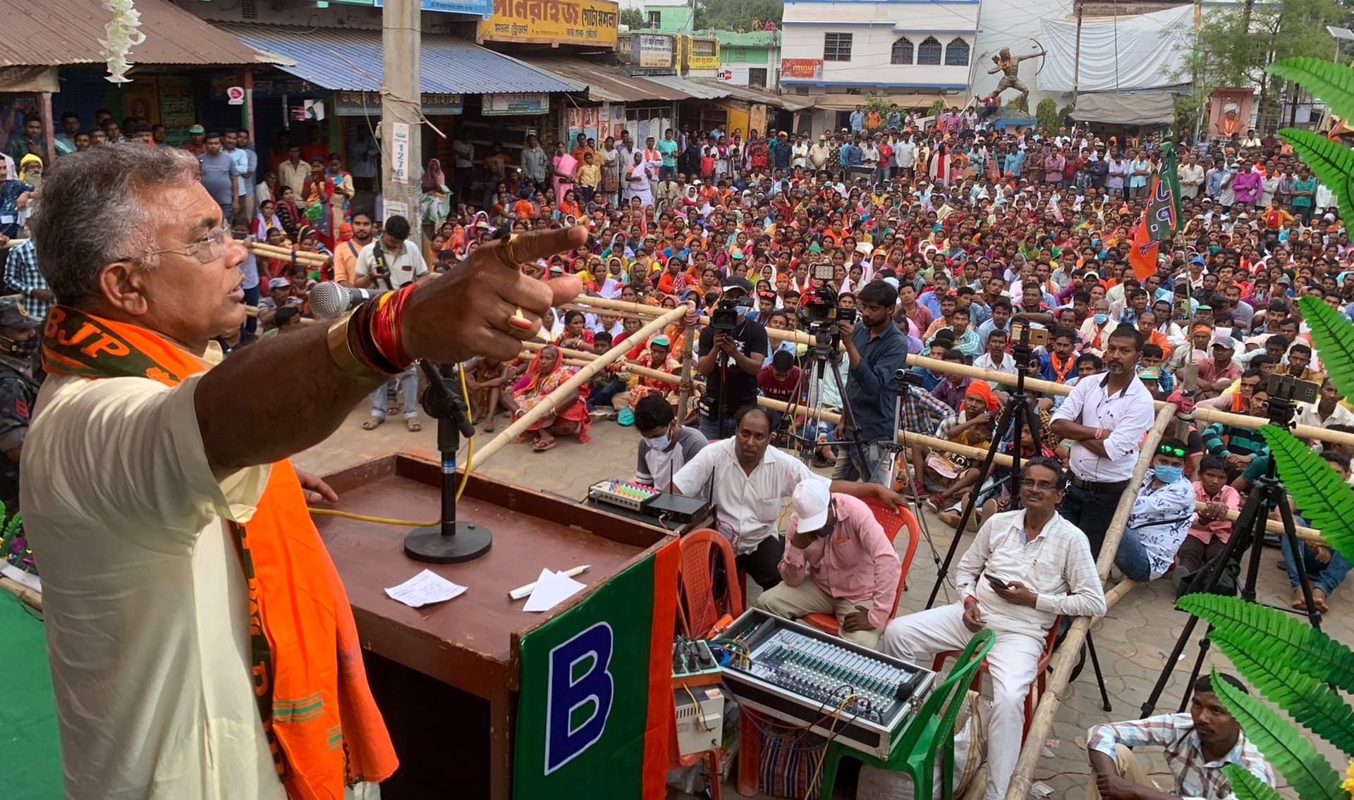 Bengal Election 2021: मतदाताओं को धमका रहे हैं TMC के कार्यकर्त्ता, BJP अध्यक्ष दिलीप घोष का आरोप