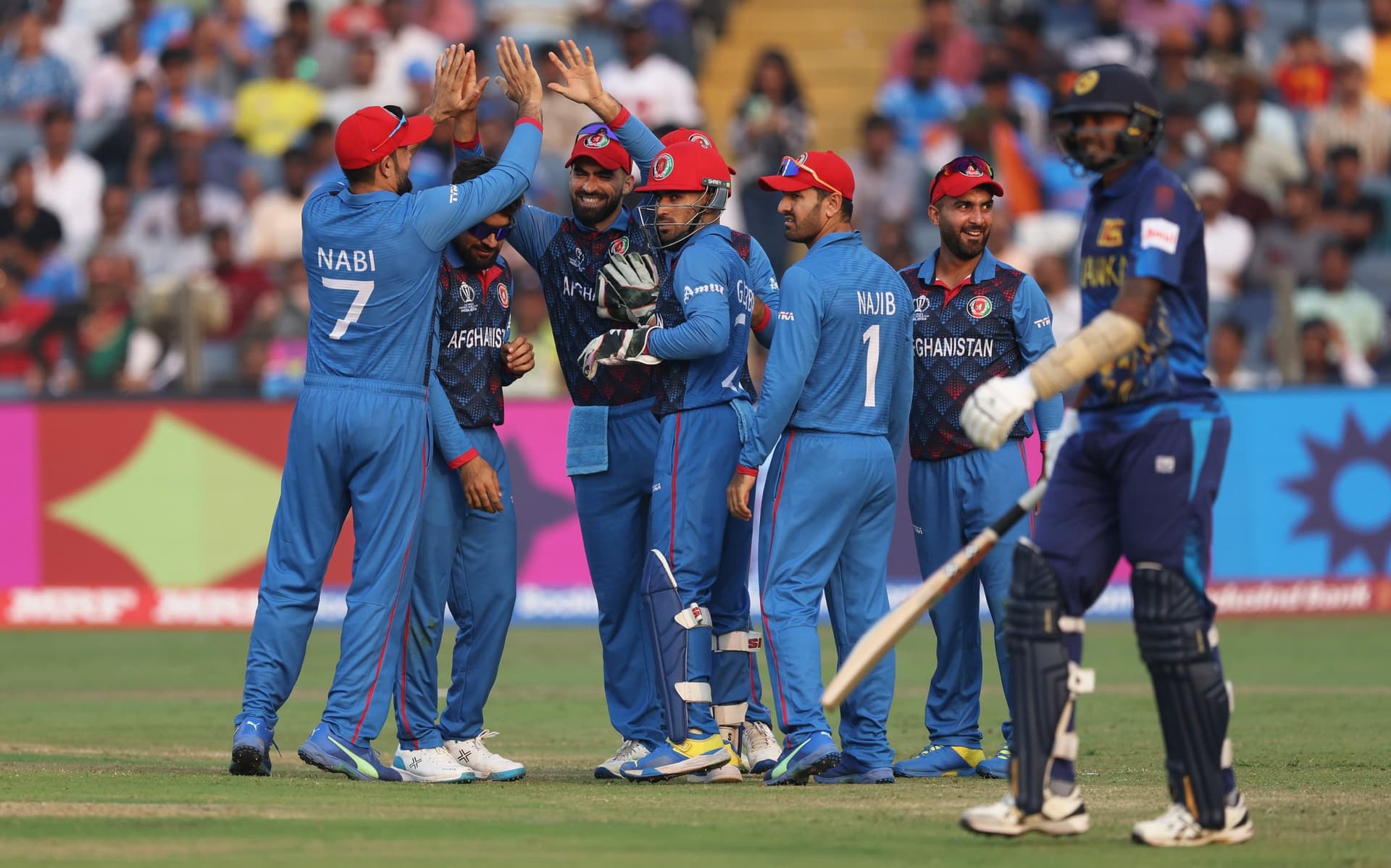 World Cup 2023 Points Table: श्रीलंका पर शानदार जीत के बाद पाकिस्तान से आगे निकला अफगानिस्तान