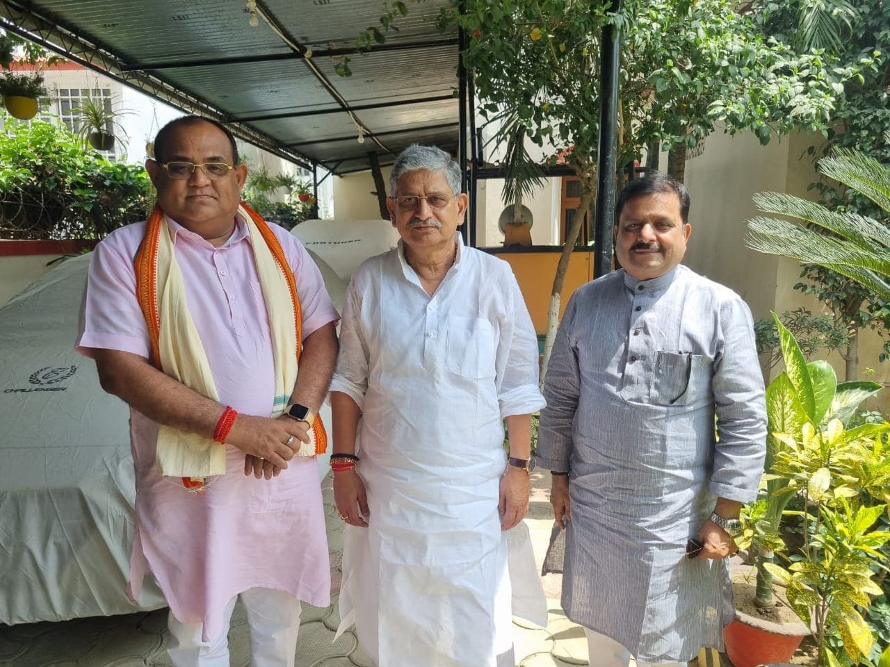 सच्चिदानंद राय ने की ललन सिंह से मुलाकात, जदयू में शामिल होने को लेकर अटकलें तेज