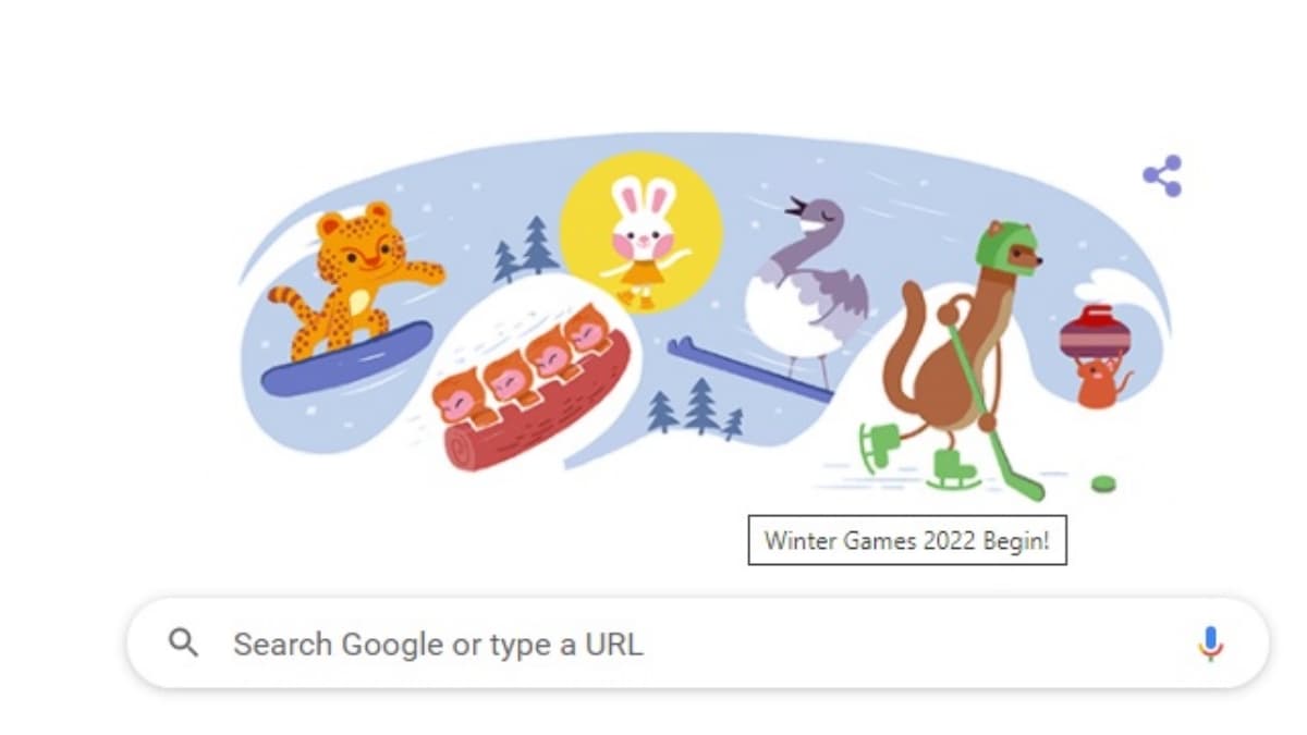 Google Doodle Today: आज से Winter Olympics का शुभारंभ, गूगल ने तैयार किया खास डूडल