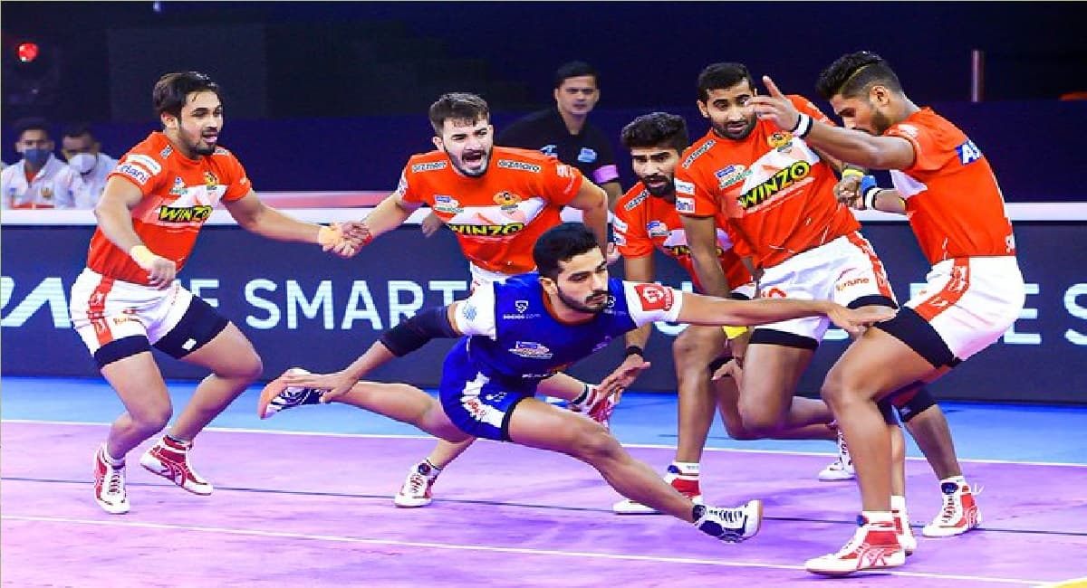 Pro Kabaddi League: हरियाणा स्टीलर्स ने गुजरात जायंट्स को 38-36 से हराया, मीतू और विकास का सुपर 10