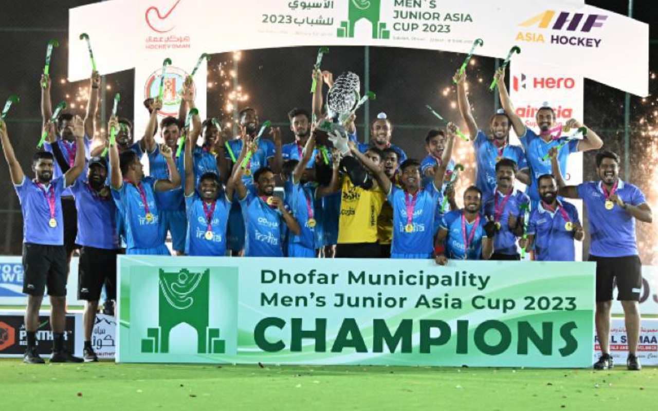 Men’s Hockey Junior Asia Cup: भारत ने पाकिस्तान को हराकर जीता गोल्ड, हॉकी इंडिया ने की इनामों की बारिश