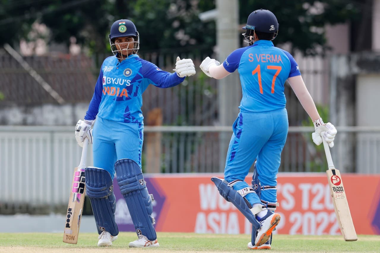 Women’s Asia Cup: वर्षा बाधित मैच में भारत ने मलेशिया को 30 रन से हराया, डी एंड एल मेथड से हुआ फैसला
