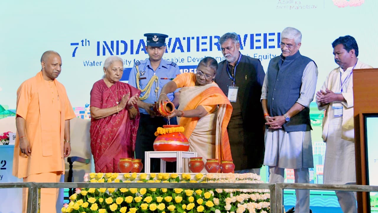 India Water Week: ग्रेनो में CM योगी आदित्यनाथ बोले- दिसंबर तक बुंदेलखंड के हर घर में नल से पहुंचेगा जल
