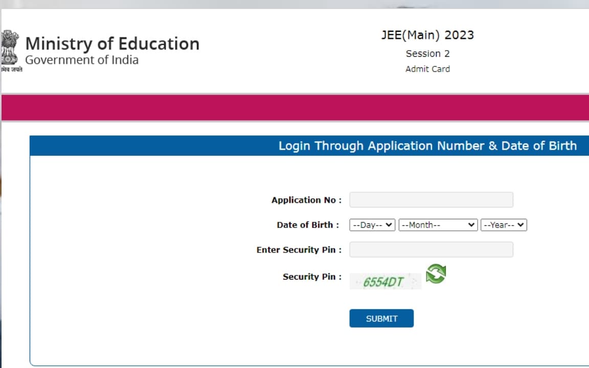 JEE Main 2023 session 2: 13 अप्रैल की परीक्षा के लिए एडमिट कार्ड जारी, जानें कैसे डाउनलोड करें, डायरेक्ट लिंक