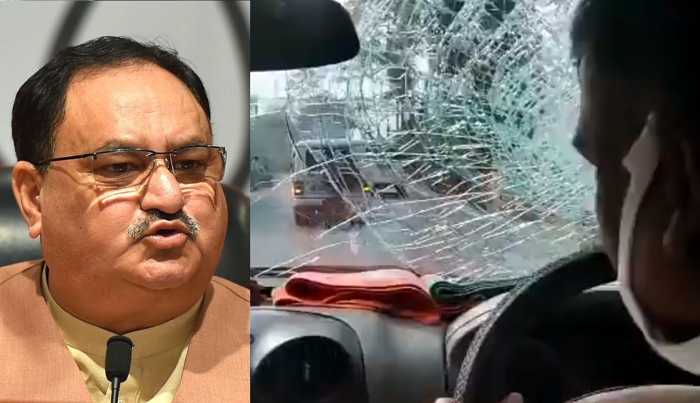 VIDEO: पश्चिम बंगाल में भाजपा अध्यक्ष जेपी नड्डा के काफिले पर हमला, गृह मंत्रालय ने राज्य सरकार से मांगी रिपोर्ट