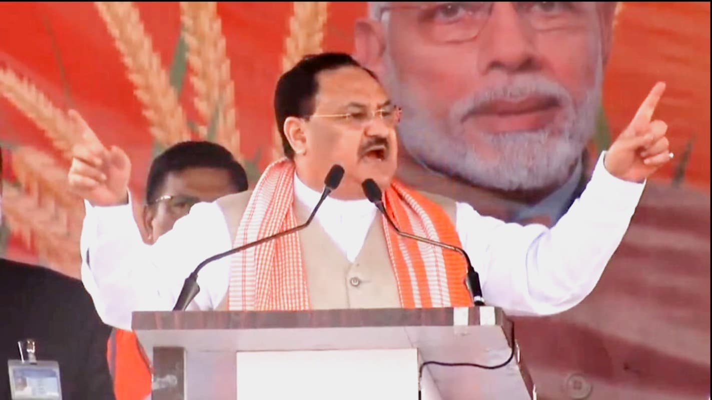 JP Nadda Bardhaman Visit : ममता पर बरसे नड्डा, दिया नया नारा : जय मां दुर्गा, जय मां काली, शेष कोरो एई अत्याचारी