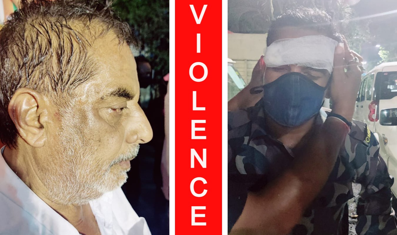 कोलकाता में BJP के प्रचार अभियान में चली गोली, हंगामा, उम्मीदवार शिवाजी सिंह राय और CISF का जवान घायल