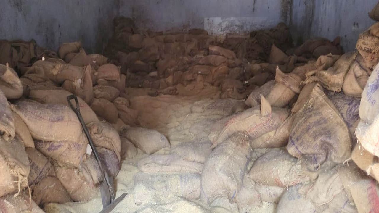 रख-रखाव के अभाव में रामगढ़ के मांडू FCI गोदाम में रखा 300 क्विंटल चावल हुआ खराब, कौन है जिम्मेवार?