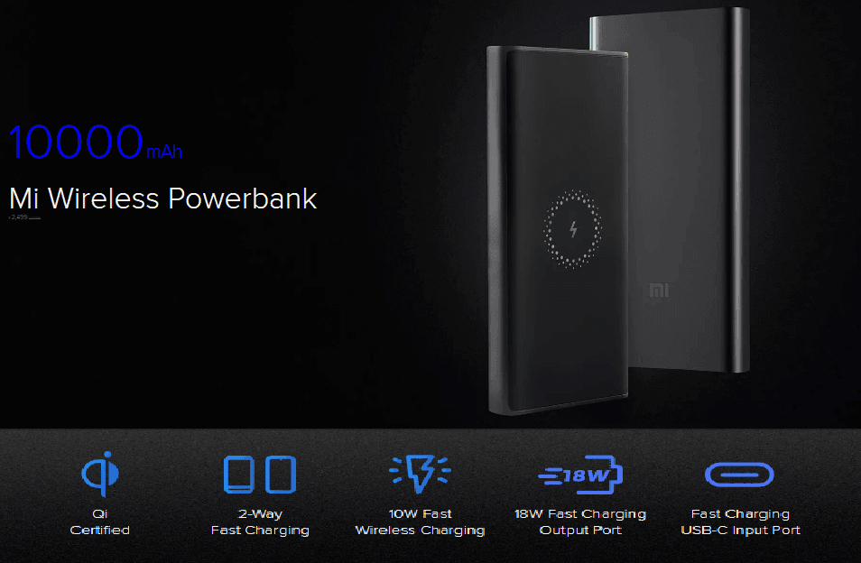 Xiaomi ने भारत में लॉन्च किया पहला Wireless Power Bank Xiaomi ने भारत में लॉन्च किया पहला Wireless Power Bank