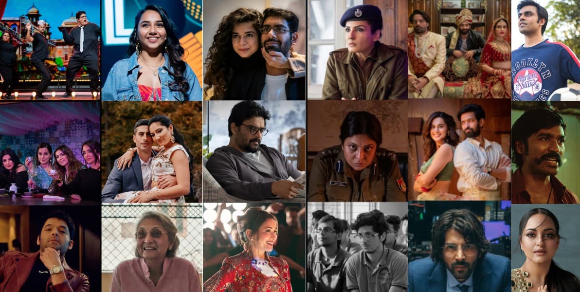 Kapil Sharma से लेकर  Raveena Tandon तक करने वाले हैं डिजिटल डेब्यू,  Netflix ने 41 भारतीय प्रोजेक्ट्स की अनाउंसमेंट की