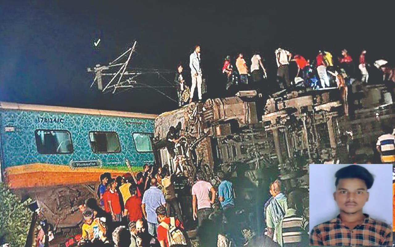 ओडिशा रेल हादसे में गिरिडीह के गावां का युवक पवन कुमार लापता, अब तक नहीं चला पता, पिता पहुंचे बालासाेर