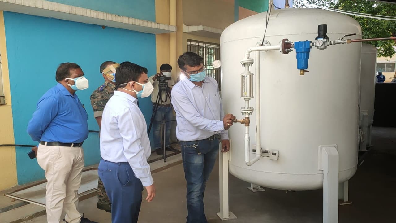 खूंटी के कोविड हॉस्पिटल में शुरू हुआ ऑक्सीजन प्लांट, संक्रमितों को मिलेगी राहत, केंद्रीय मंत्री अर्जुन मुंडा ने किया ऑनलाइन उद्घाटन
