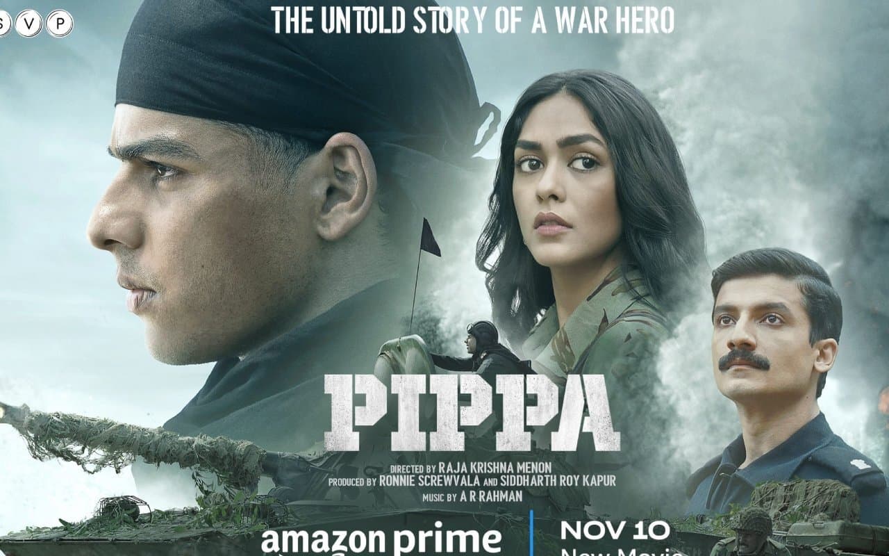 Pippa Movie Review: 1971 के भारत पाकिस्तान के वॉर बैकड्राप की शानदार कहानी पर बनी औसत फिल्म 'पिप्पा'