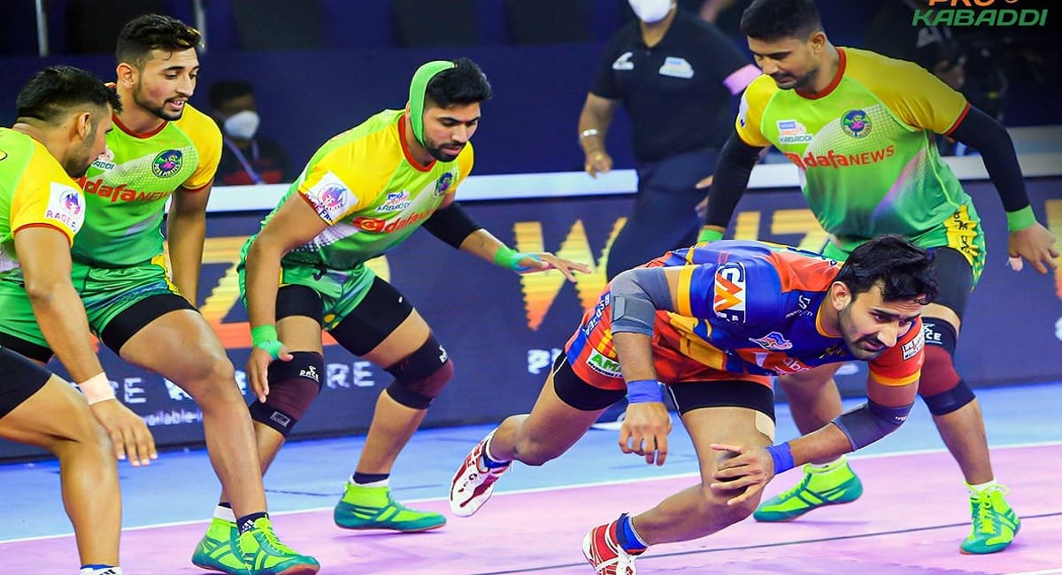 Pro Kabaddi League 2022: सचिन का धमाका, पटना पाइरेट्स ने यूपी योद्धा को 37-35 से हराया Pro Kabaddi League 2022: सचिन का धमाका, पटना पाइरेट्स ने यूपी योद्धा को 37-35 से हराया