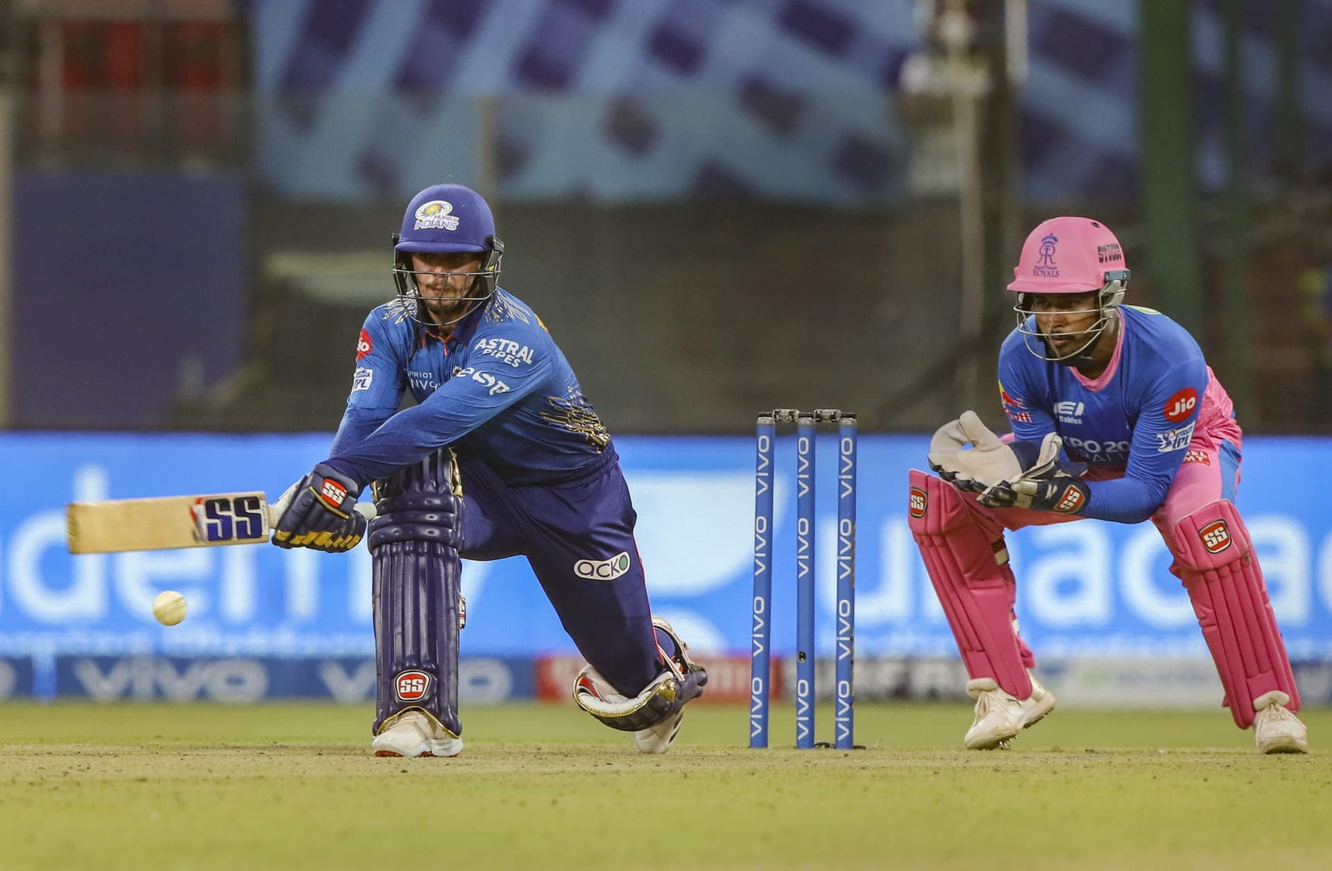 IPL 2021, MI vs RR : डी कॉक की विस्फोटक पारी, मुंबई ने राजस्थान को 7 विकेट से हराया