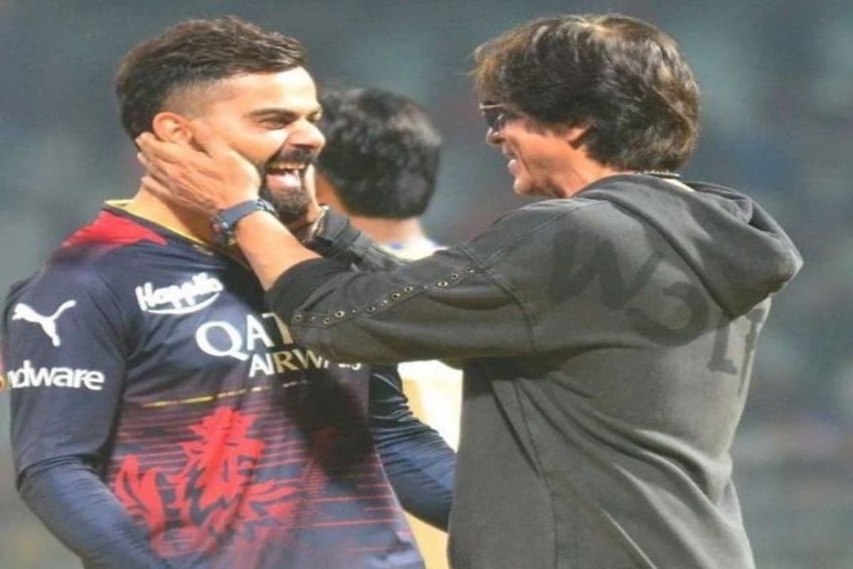 IPL मैच के बाद शाहरुख खान ने विराट कोहली पर लुटाया प्यार, फैंस बोले- KKR की जीत तो हुई, लेकिन किंग खान…