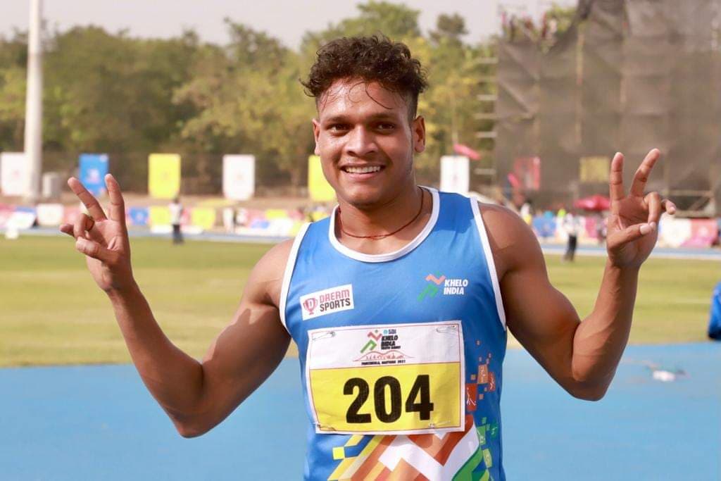 Khelo India Youth Games 2021: झारखंड के सदानंद कुमार ने नेशनल रिकॉर्ड बनाकर जीता गोल्ड मेडल