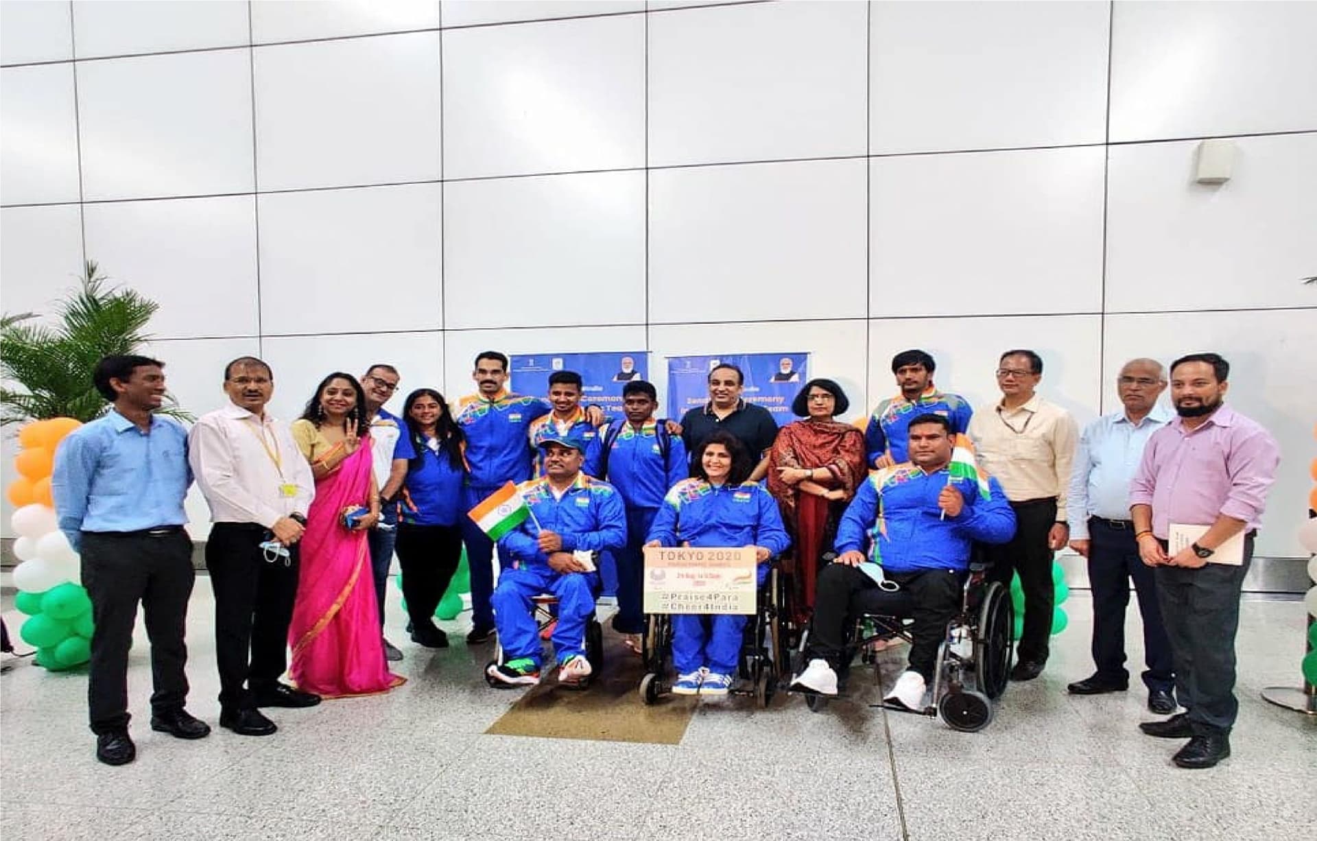 Tokyo Paralympics 2020: भारतीय खिलाड़ियों का पहला दल टोक्यो रवाना, देखें पूरा शेड्यूल