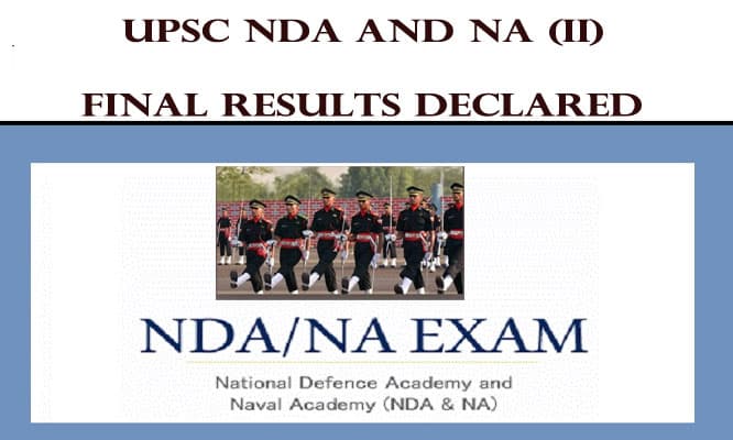 UPSC NDA and NA (II) Final Results: संघ लोक सेवा आयोग ने घोषित किया UPSC NDA & NA II का फाइनल रिजल्ट, परिणाम के बारे में जानें सारी डिटेल