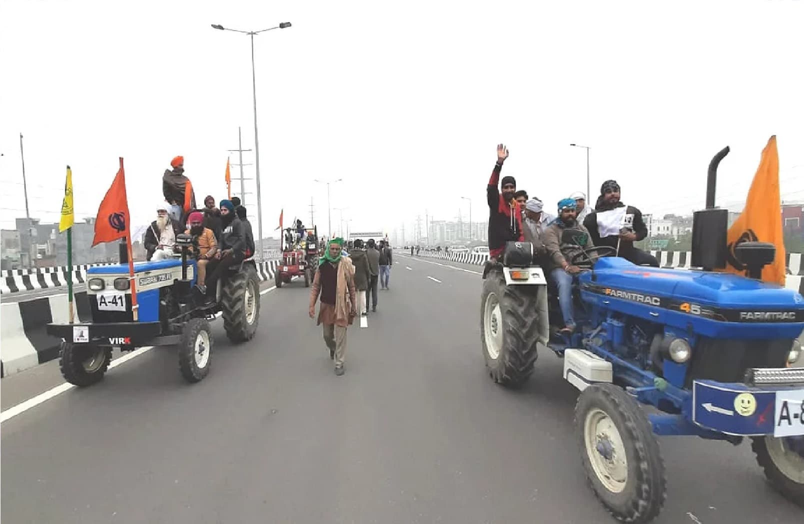 किसान आंदोलन से जुड़े दो संगठन पर कार्रवाई, ट्रैक्टर परेड के दौरान बदला था रूट