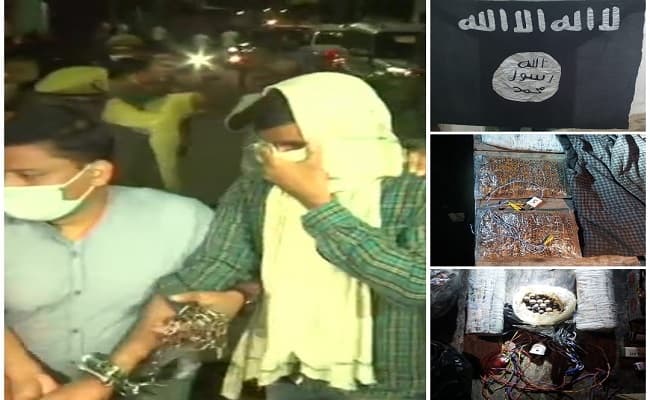 ISIS आतंकी अबु यूसुफ के घर से मिले मानव बम जैकेट,विस्फोटक व अन्य विवादित सामग्री, पत्नी ने कहा मैंने रखते देखा था, लेकिन…